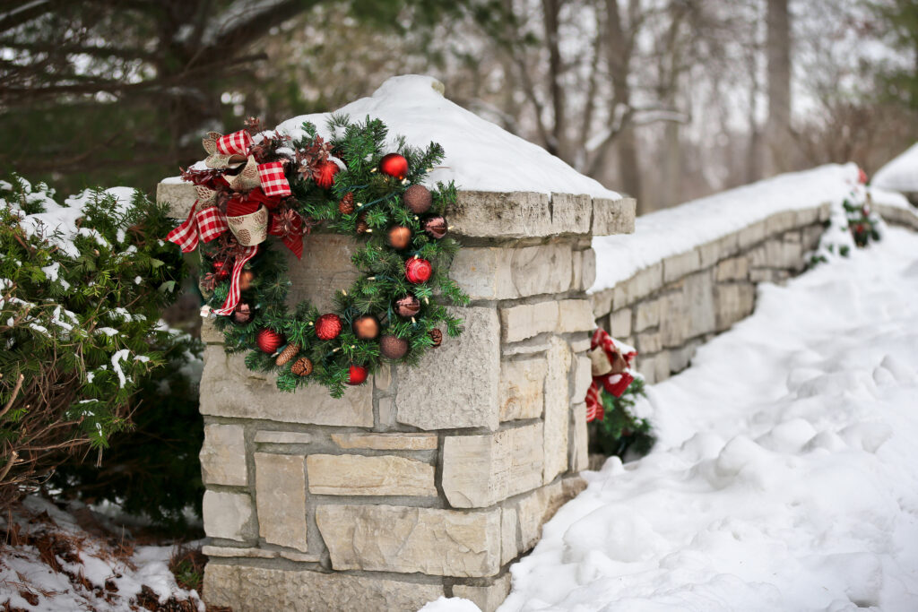 Entrance Christmas Decorations